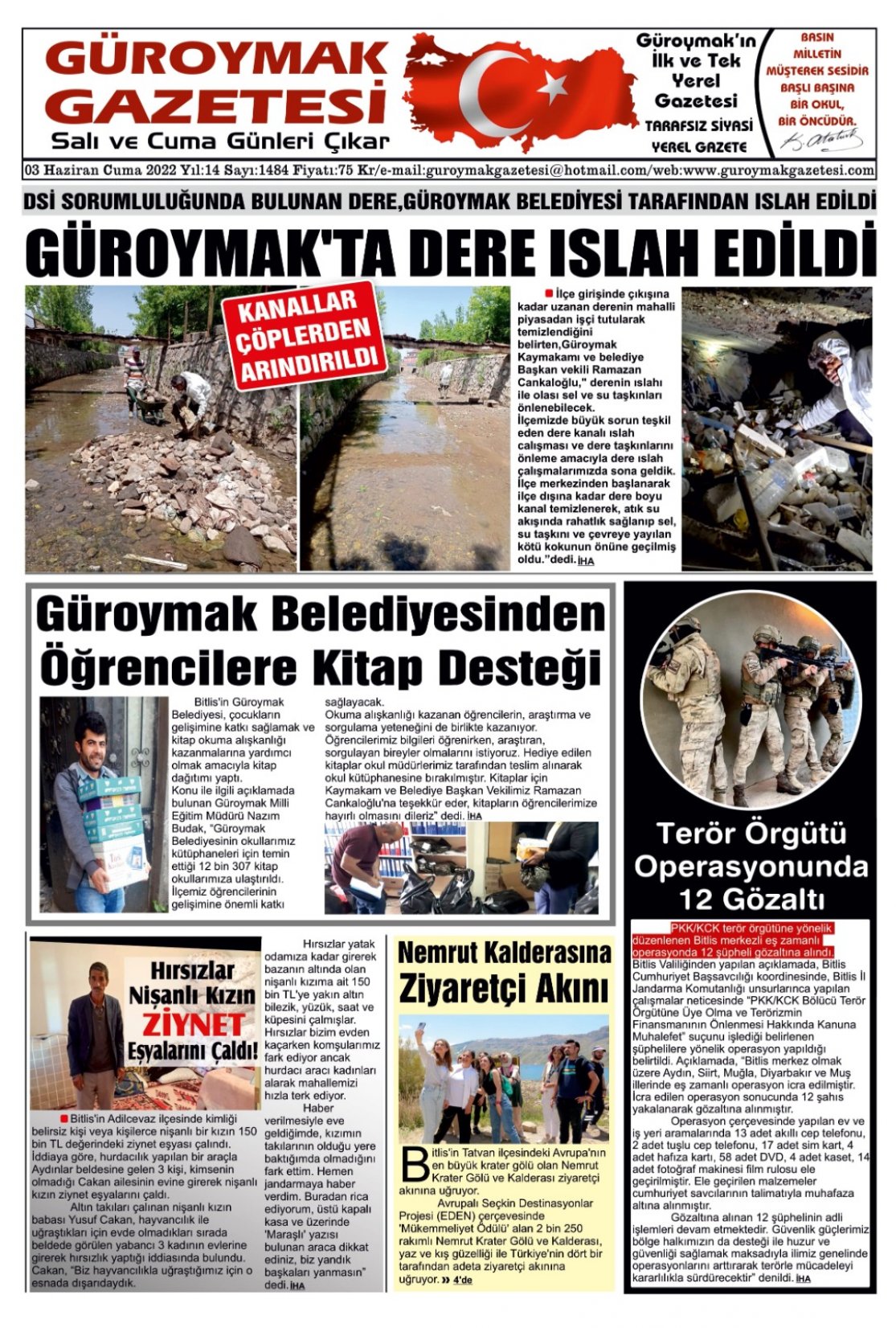 Güroymak Gazetesi IMG-20220602-WA0010.jpg Sayılı Gazete Küpürü