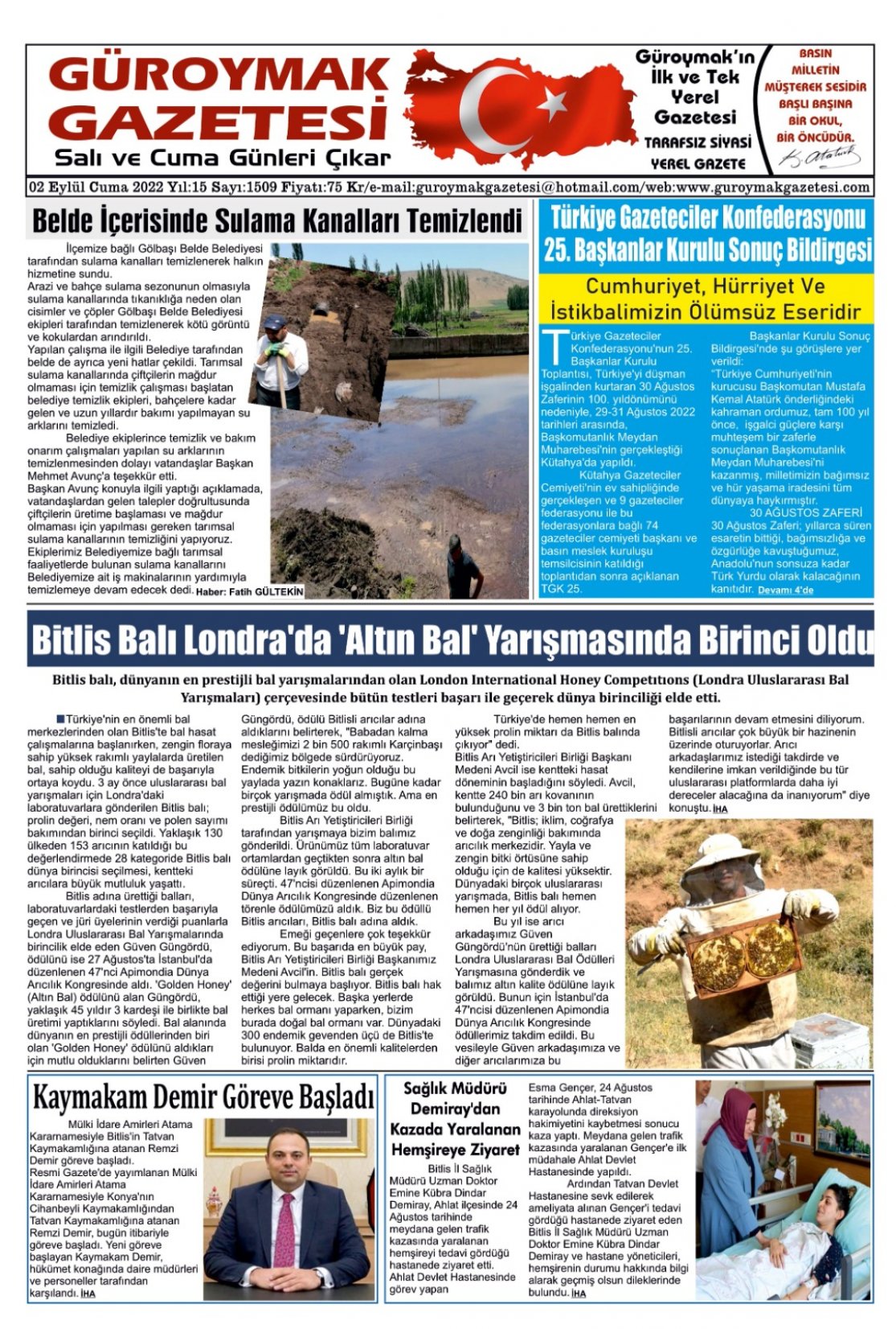 Güroymak Gazetesi IMG-20220902-WA0002.jpg Sayılı Gazete Küpürü