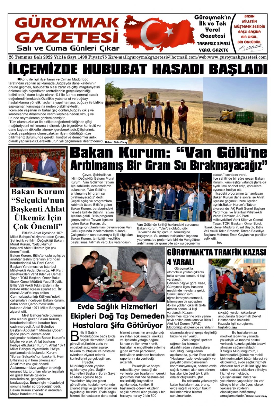 Güroymak Gazetesi WhatsApp Image 2022-07-26 at 00.48.50.jpeg Sayılı Gazete Küpürü