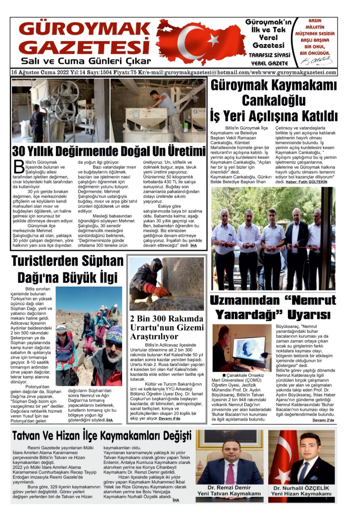 Güroymak Gazetesi IMG-20220815-WA0004.jpg Sayılı Gazete Küpürü