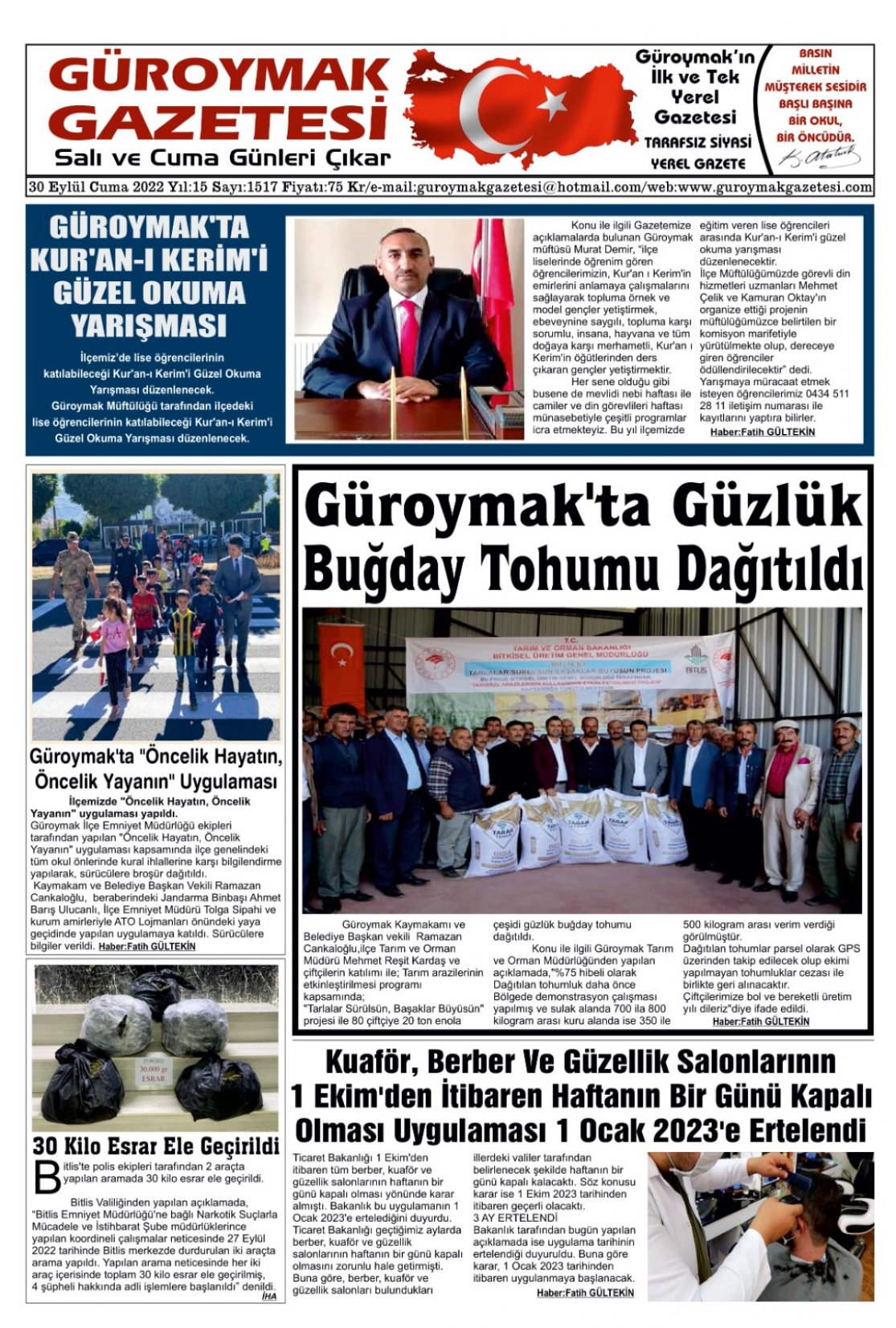 Güroymak Gazetesi WhatsApp Image 2022-09-29 at 19.31.42.jpeg Sayılı Gazete Küpürü