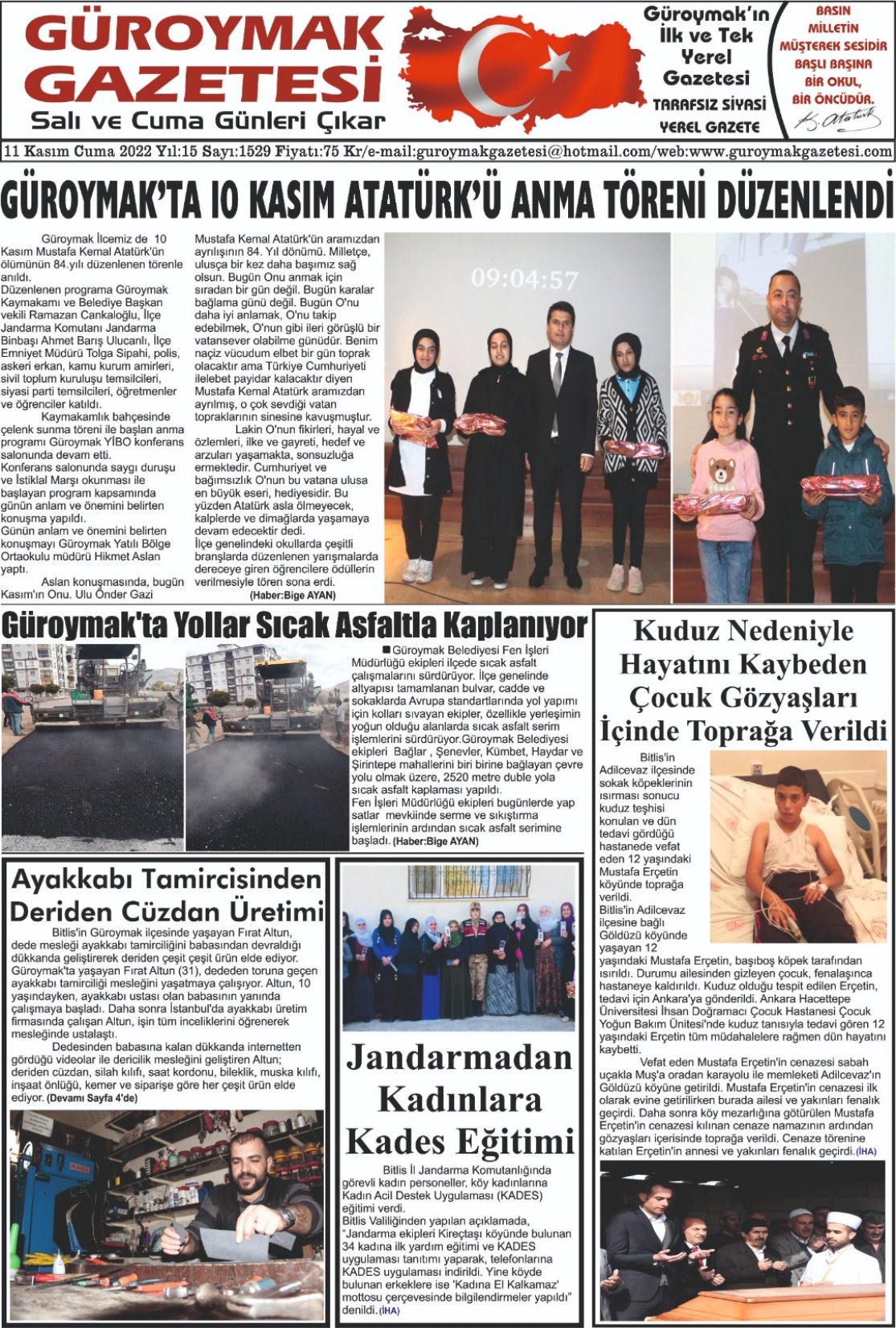 Güroymak Gazetesi IMG-20221110-WA0022.jpg Sayılı Gazete Küpürü