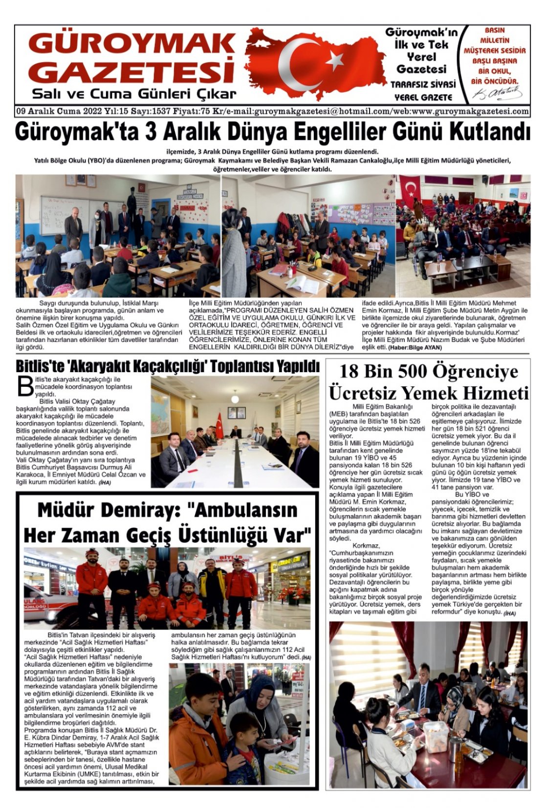 Güroymak Gazetesi IMG-20221208-WA0003.jpg Sayılı Gazete Küpürü