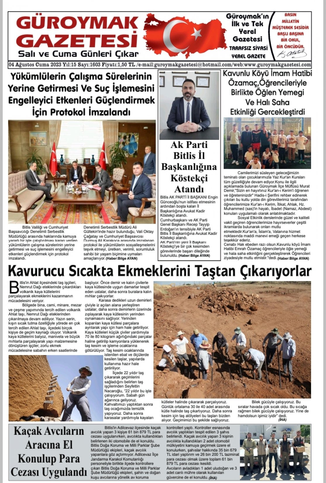 Güroymak Gazetesi Screenshot_2023-08-04-10-25-26-70.jpg Sayılı Gazete Küpürü