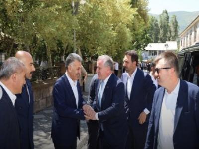 Gençlik ve Spor Bakanı Dr Osman Aşkın BAK, Belediyemizi ziyaret etti. 